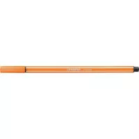 Rostirón, 1 mm, STABILO "Pen 68", halvány narancssárga