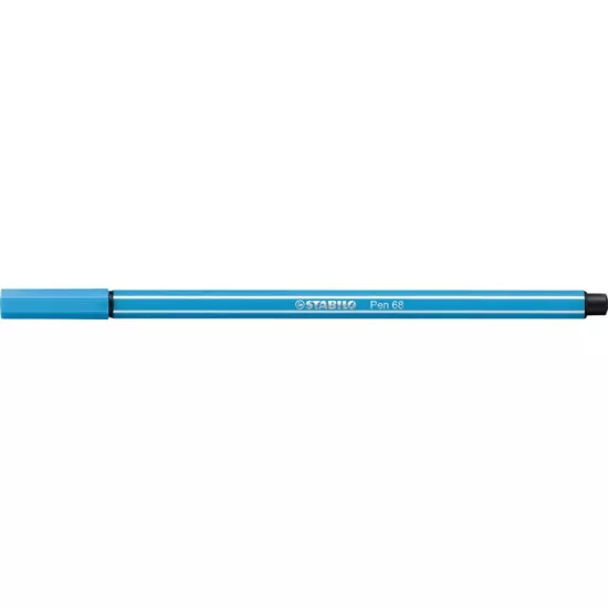 Rostirón, 1 mm, STABILO "Pen 68", világoskék
