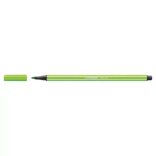 Rostirón, 1 mm, STABILO "Pen 68", világoszöld