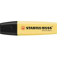 Szövegkiemelő, 2-5 mm, STABILO "BOSS original Pastel", vanília
