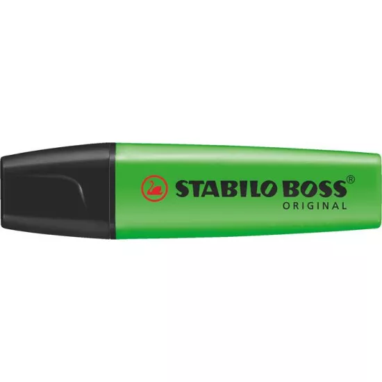 Szövegkiemelő, 2-5 mm, STABILO "BOSS original", zöld