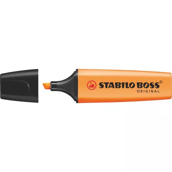 Szövegkiemelő, 2-5 mm, STABILO "BOSS original", narancssárga