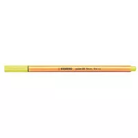 Tűfilc, 0,4 mm, STABILO "Point 88", neon sárga