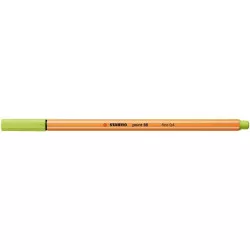 Tűfilc, 0,4 mm, STABILO "Point 88", lime zöld