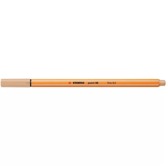 Tűfilc, 0,4 mm, STABILO "Point 88", bőrszín