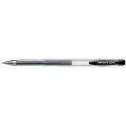 Zseléstoll, 0,3 mm, kupakos, UNI "UM-100 Signo Micro", fekete