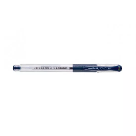 Zseléstoll, 0,25 mm, kupakos, UNI "UM-151 Signo DX", sötétkék