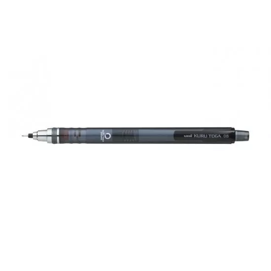 Nyomósirón, 0,5 mm, UNI " M5-450T Kuru Toga", füstszínű