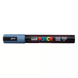 Dekormarker, 1,8-2,5 mm, UNI "Posca PC-5M", palaszürke