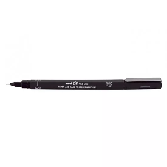 Rajzmarker, 0,05 mm, UNI PIN, fekete