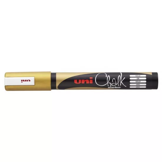 Krétamarker, 1,8-2,5 mm, UNI "PWE-5M", arany