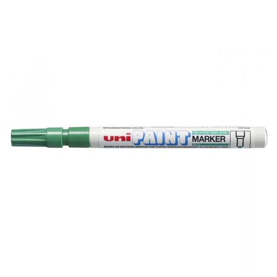 Lakkmarker, 0,8-1,2 mm, UNI "PX-21", zöld