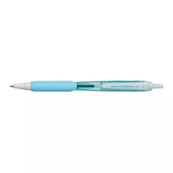 Golyóstoll, 0,38 mm, nyomógombos, UNI "SXN-101FL ", égkék
