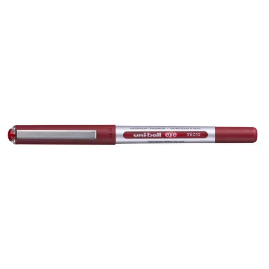 Rollertoll, 0,3 mm, UNI "UB-150 Eye Micro Eco", piros