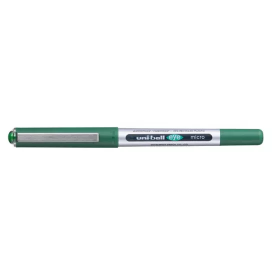 Rollertoll, 0,3 mm, UNI "UB-150 Eye Micro Eco", zöld