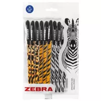 Golyóstoll, 0,27 mm, kupakos, vegyes testszín, ZEBRA "Animal Doodler`z", kék Golyóstoll, 0,27 mm, kupakos, vegyes testszín, ZEBRA "Animal Doodler`z", kék