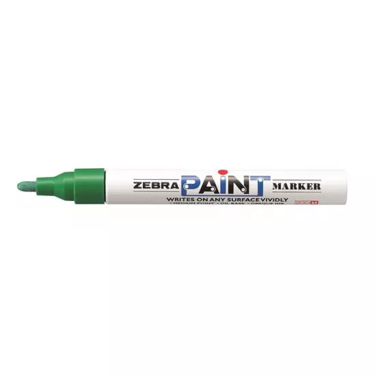 Lakkmarker, 3 mm, ZEBRA "Paint marker", zöld