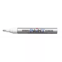 Lakkmarker, 3 mm, ZEBRA "Paint marker", ezüst Lakkmarker, 3 mm, ZEBRA "Paint marker", ezüst