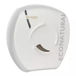 Toalettpapír adagoló, 35,7x35,2x14,2 cm, LUCART "EcoNatural Flow Jumbo", fehér