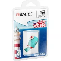 Pendrive, 16GB, USB 2.0, EMTEC "Whale" Pendrive, 16GB, USB 2.0, EMTEC "Whale"
