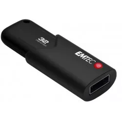 Pendrive, 32GB, USB 3.2, titkosított, EMTEC "B120 Click Secure"