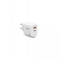 Hálózati töltő, 1xUSB-A (12W), 1xUSB-C (45W), URBAN FACTORY Hálózati töltő, 1xUSB-A (12W), 1xUSB-C (45W), URBAN FACTORY