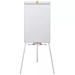 Flipchart tábla, mágneses felület, 67,5x100 cm, NOBO "Essential", fehér