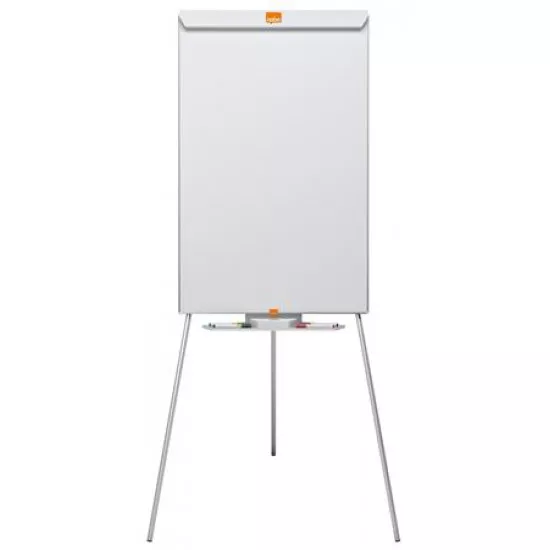 Flipchart tábla, mágneses felület, 67,5x100 cm, NOBO "Essential", fehér