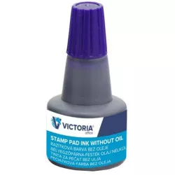 Bélyegzőfesték, 30 ml, VICTORIA OFFICE, kék