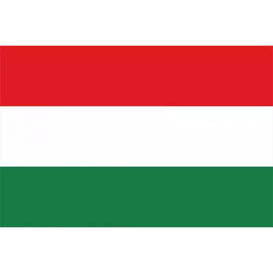 Zászló, magyar, címer nélkül, 80x120 cm